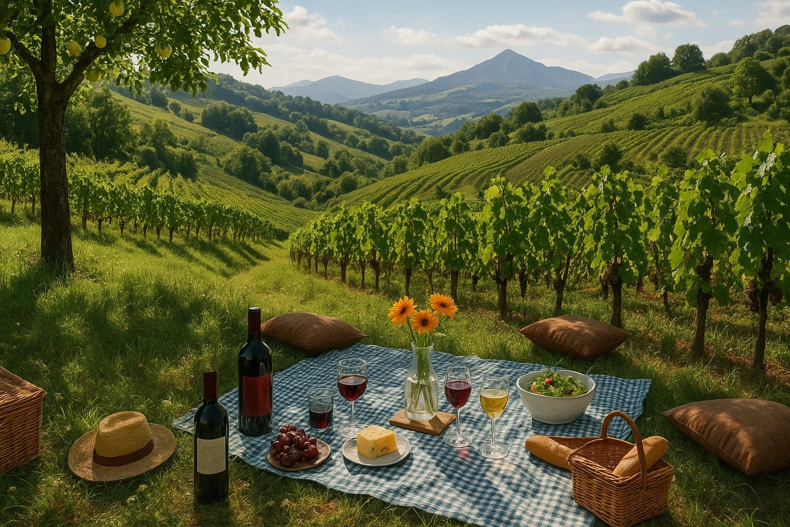 Dégustation et pique-nique